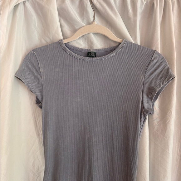 NWOT Wild Fable Sky Blue T-shirt Dress - Picture 3 of 5